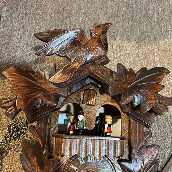 Romance Edekweiss R. Rodgers German Made Cuckoo Clock - Picture 3 of 9